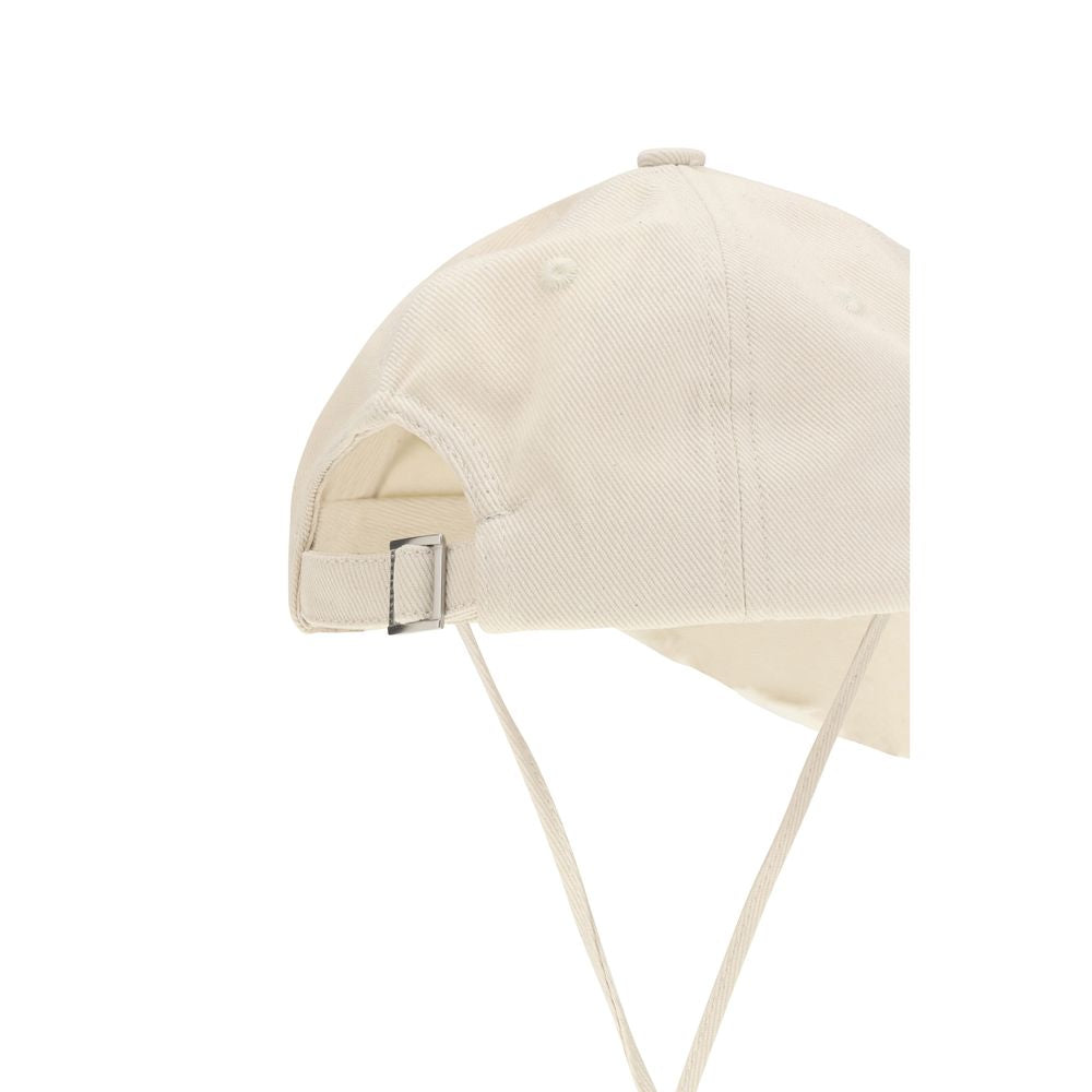 Beige Cotton Cap (Baseball Hat)