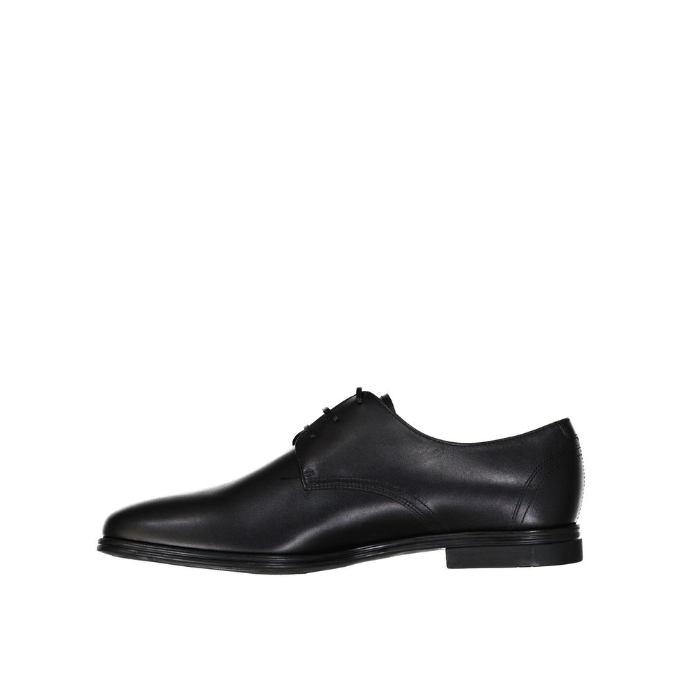 Black Calfskin Oxfords And Derbies