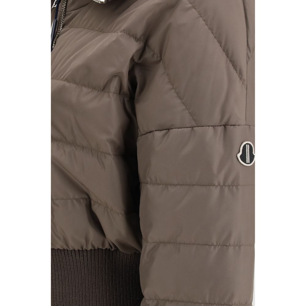 Brown Polyester Coat