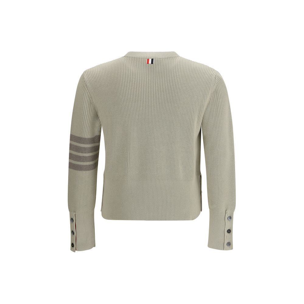 Beige Cotton Sweatshirt
