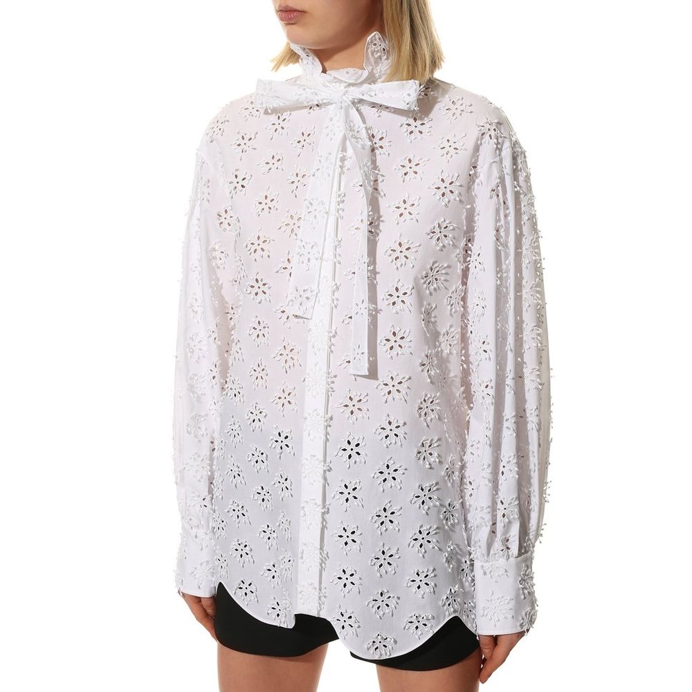 White Cotton Blouse