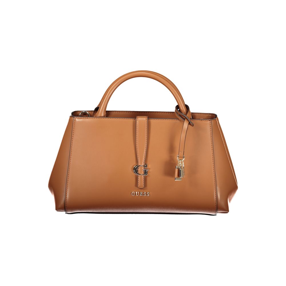 Marrone Poliuretano Women Handbag