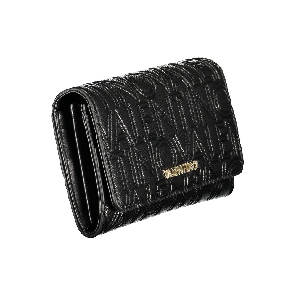 Nero Polyurethane Women Wallet