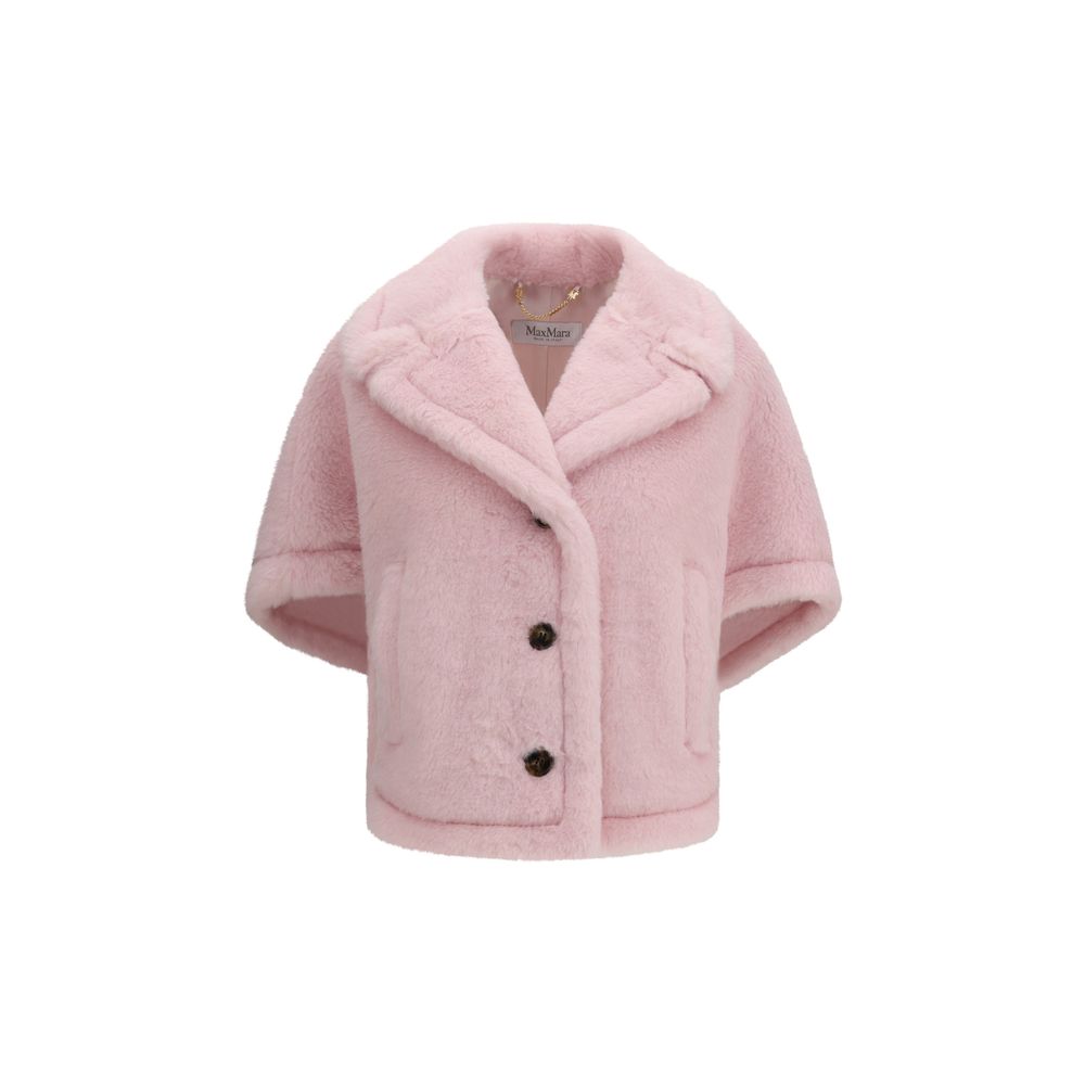 Multicolor Alpaca Vicugna Pacos Coat
