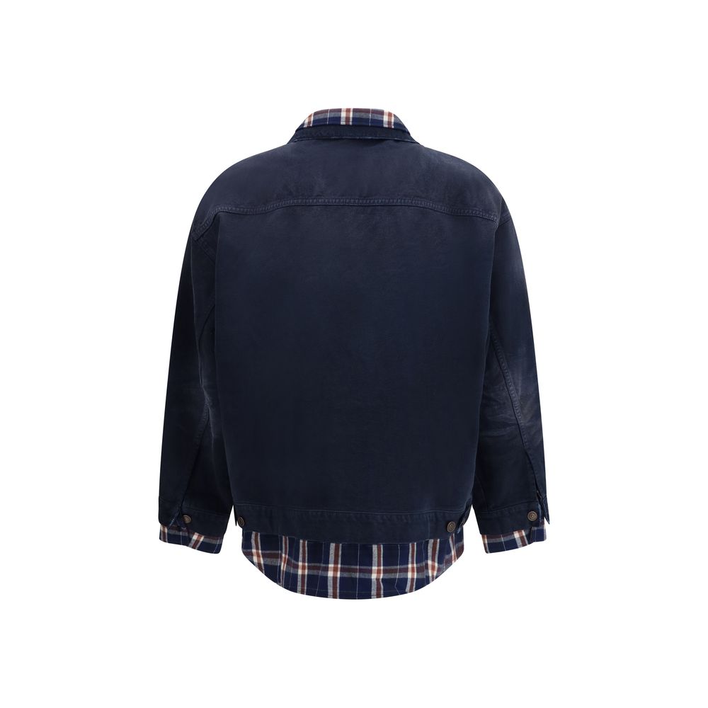 Blue Cotton Denim Jacket