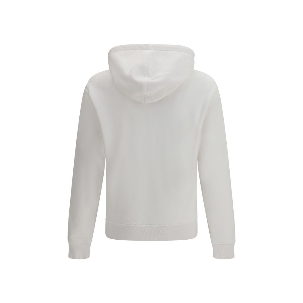 White Cotton Sweatshirt