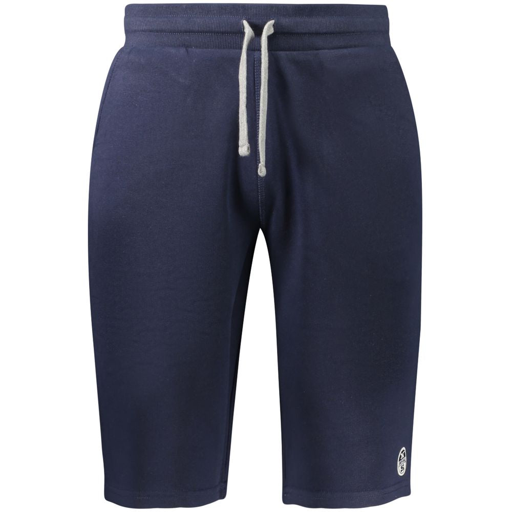 Blu Cotton Men Sweatpant