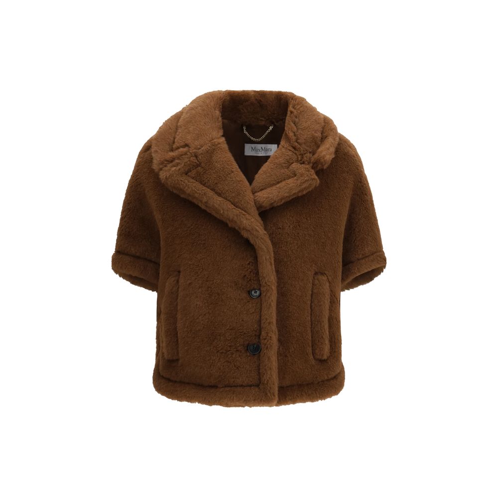 Brown Alpaca Vicugna Pacos Coat