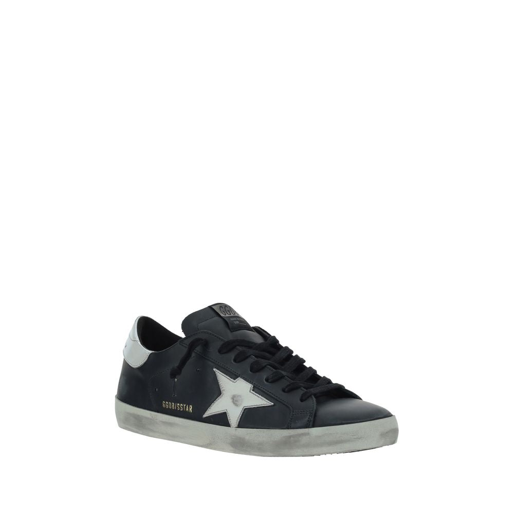 Black Rubber Low Top Sneakers