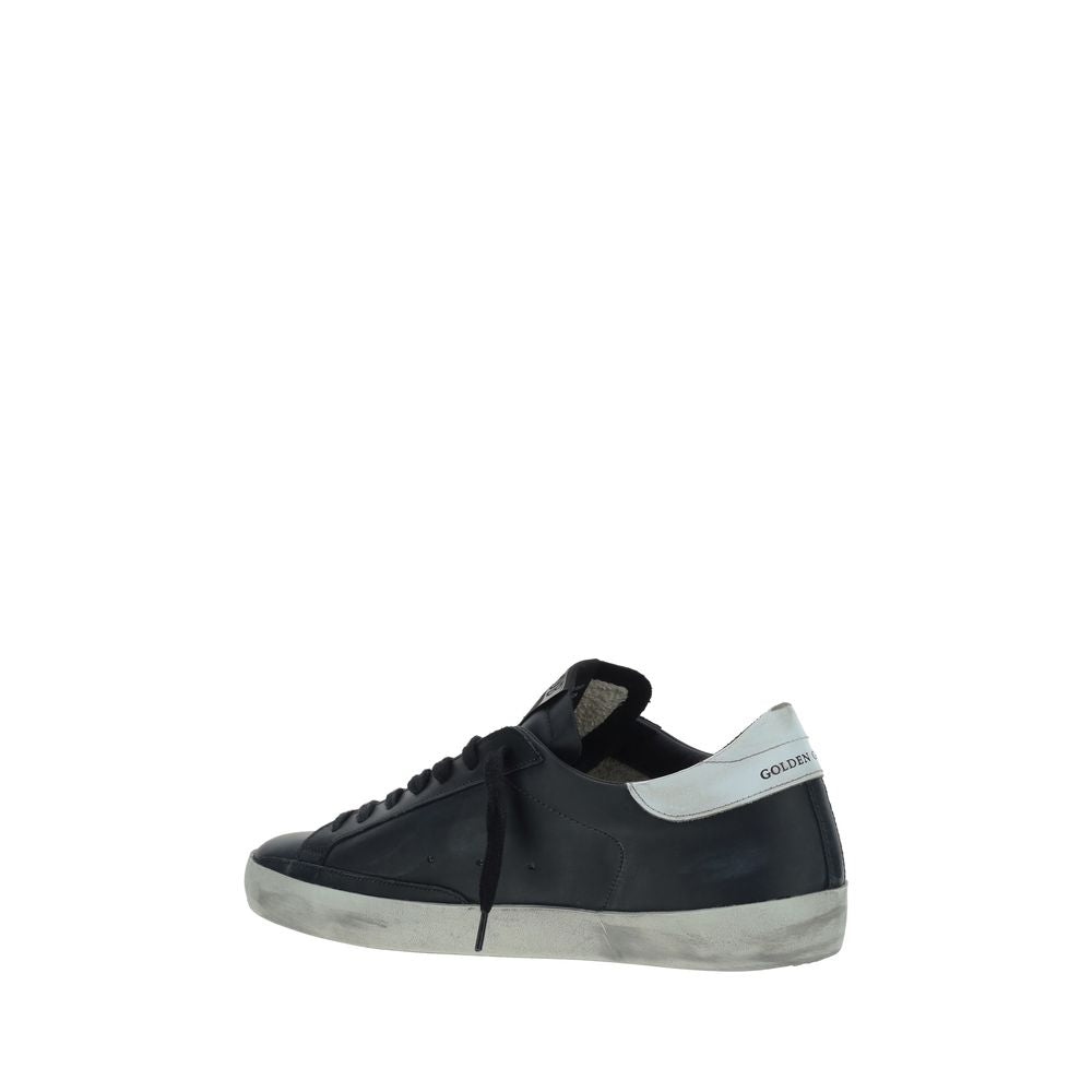 Black Rubber Low Top Sneakers