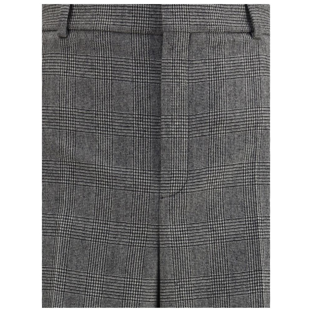 Gray Wool Dress Pants