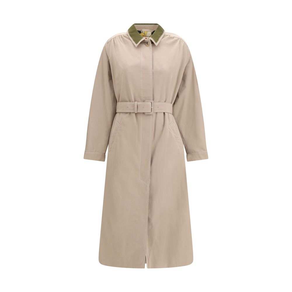 Multicolor Cotton Coat