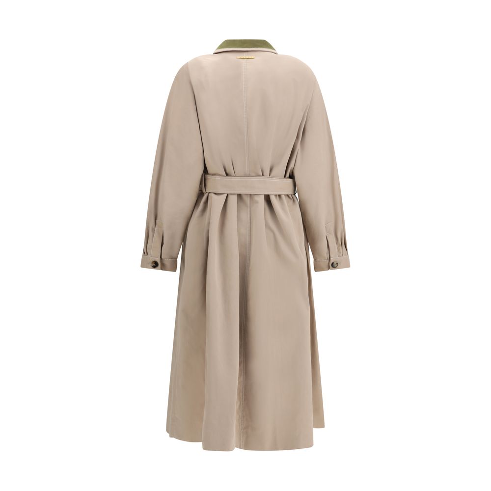 Multicolor Cotton Coat