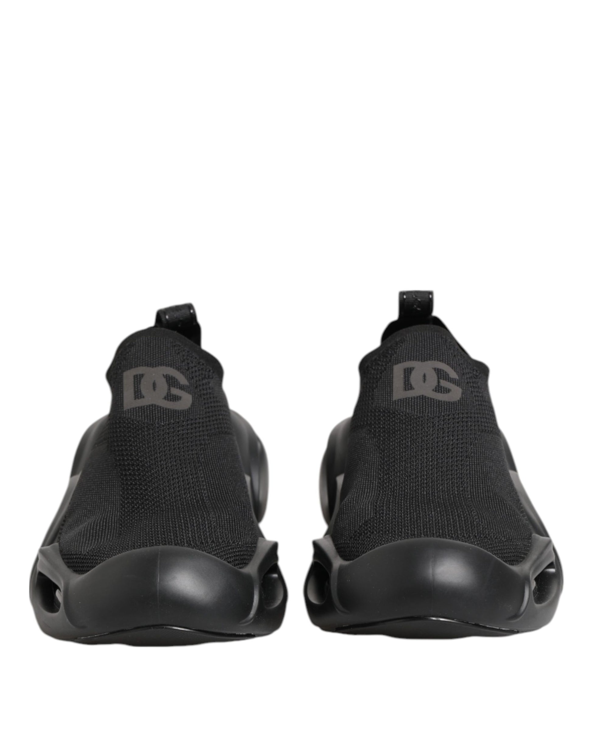Black Slip On Wave Low Top Sneakers Shoes