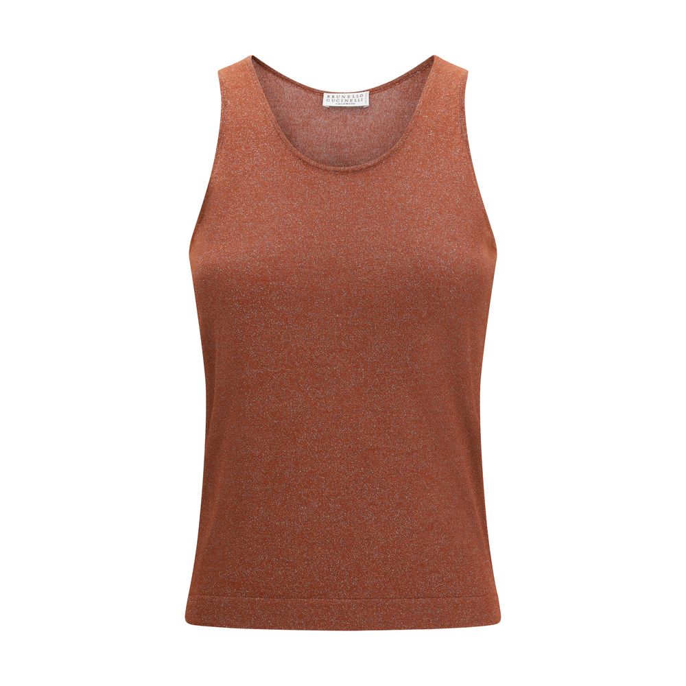 Brown Cashmere Top