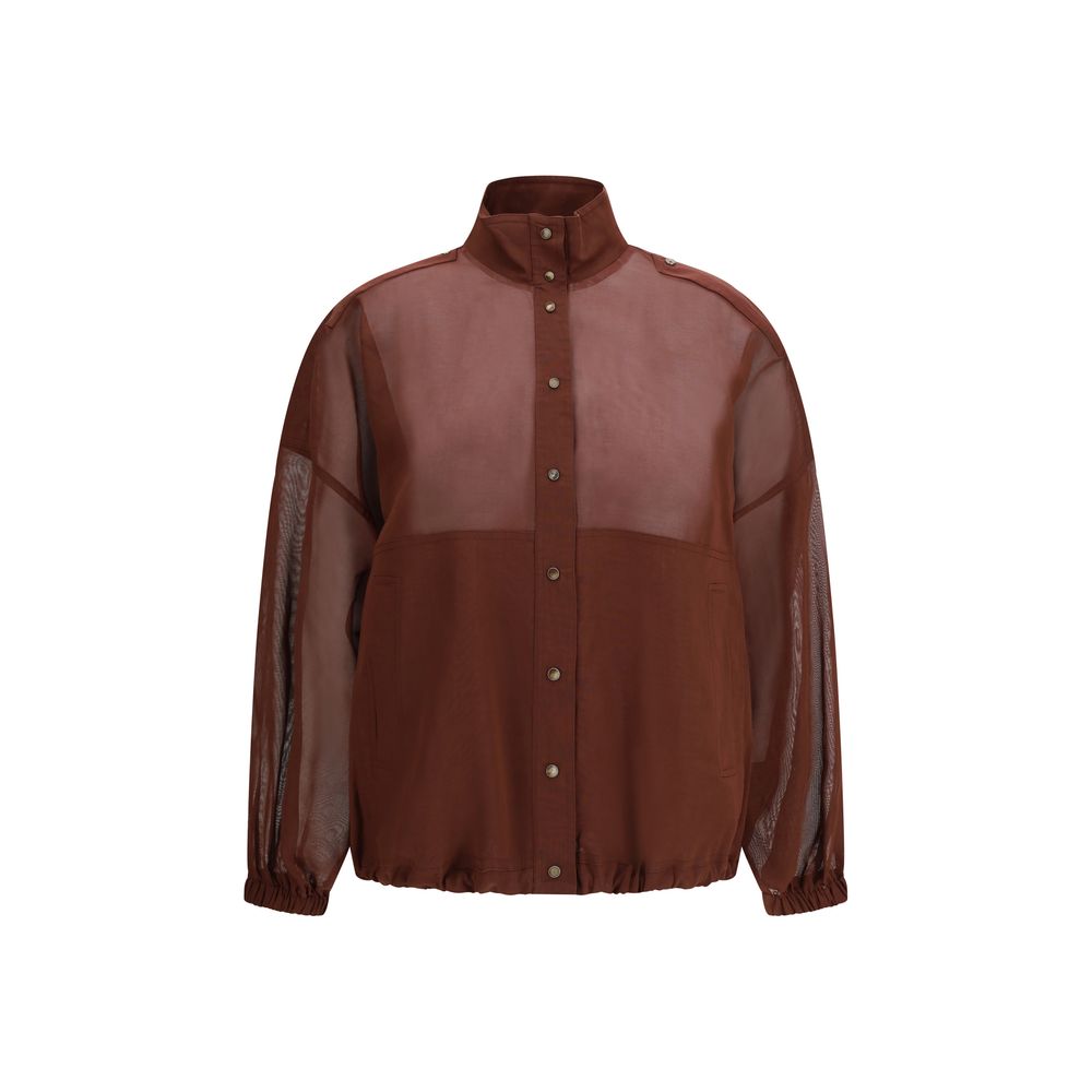 Multicolor Cotton Shell Jacket