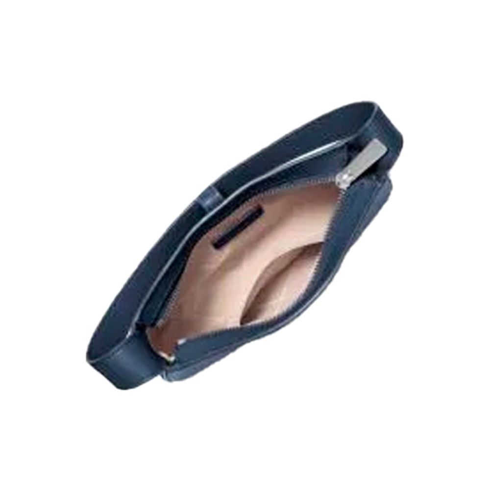 Blue Fur Shoulder Bag