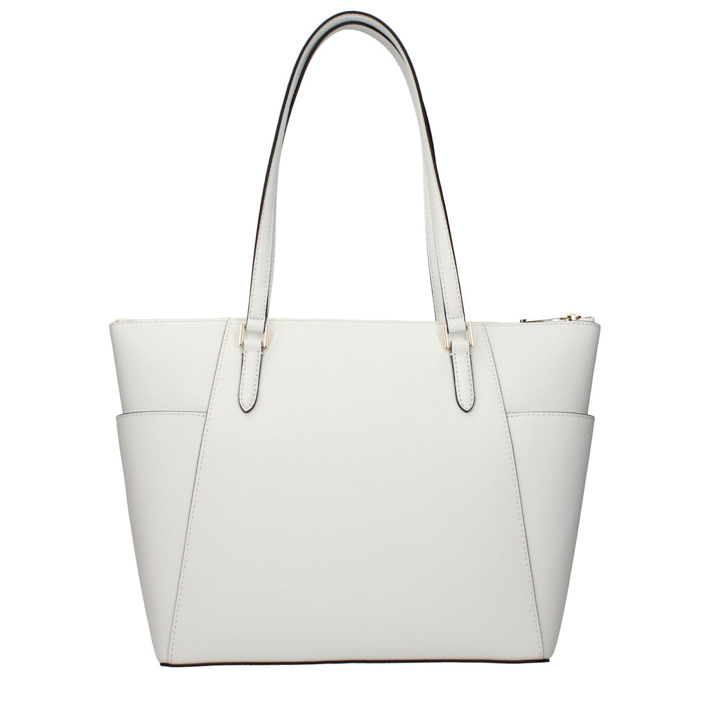 White Leather Shoulder Bag
