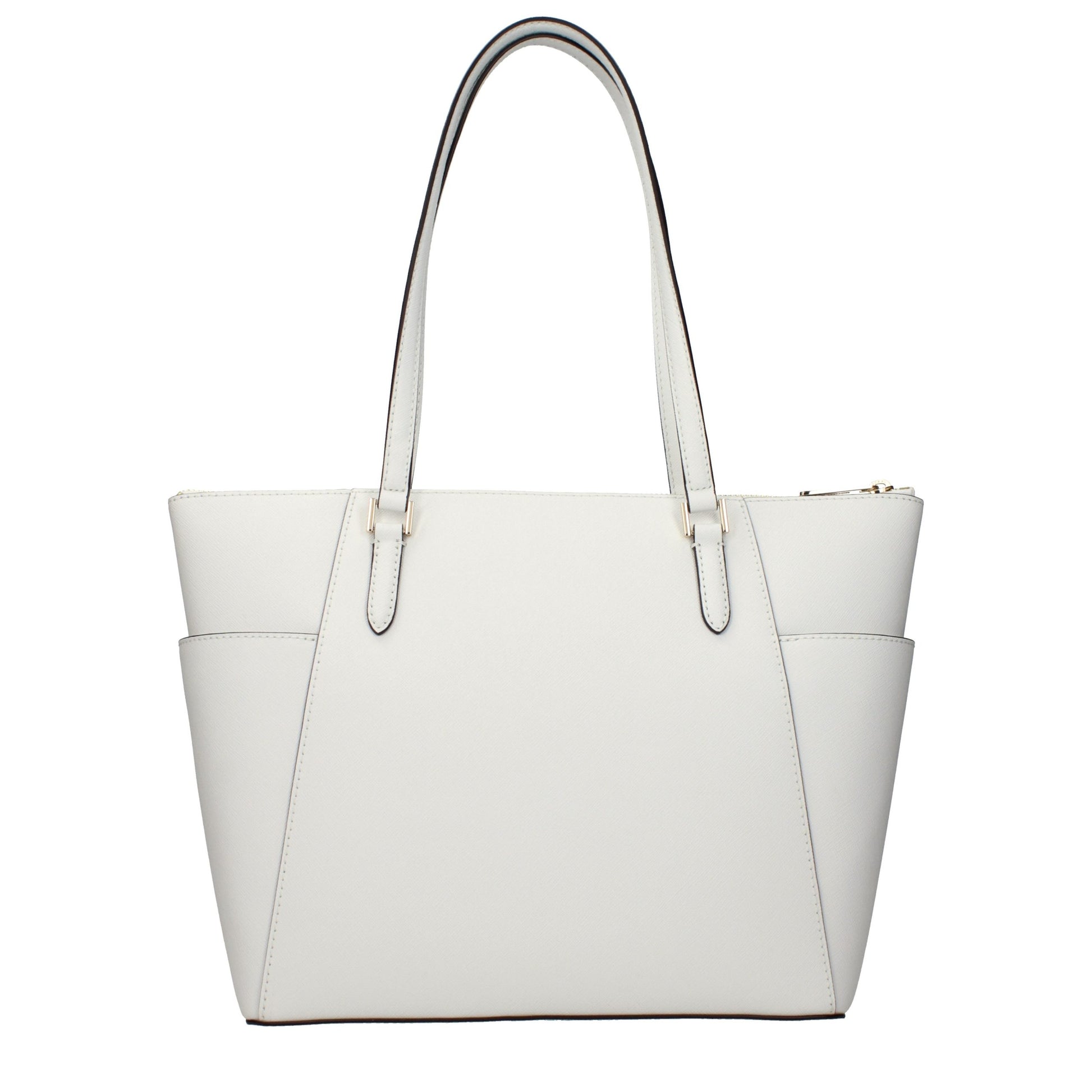 White Leather Shoulder Bag