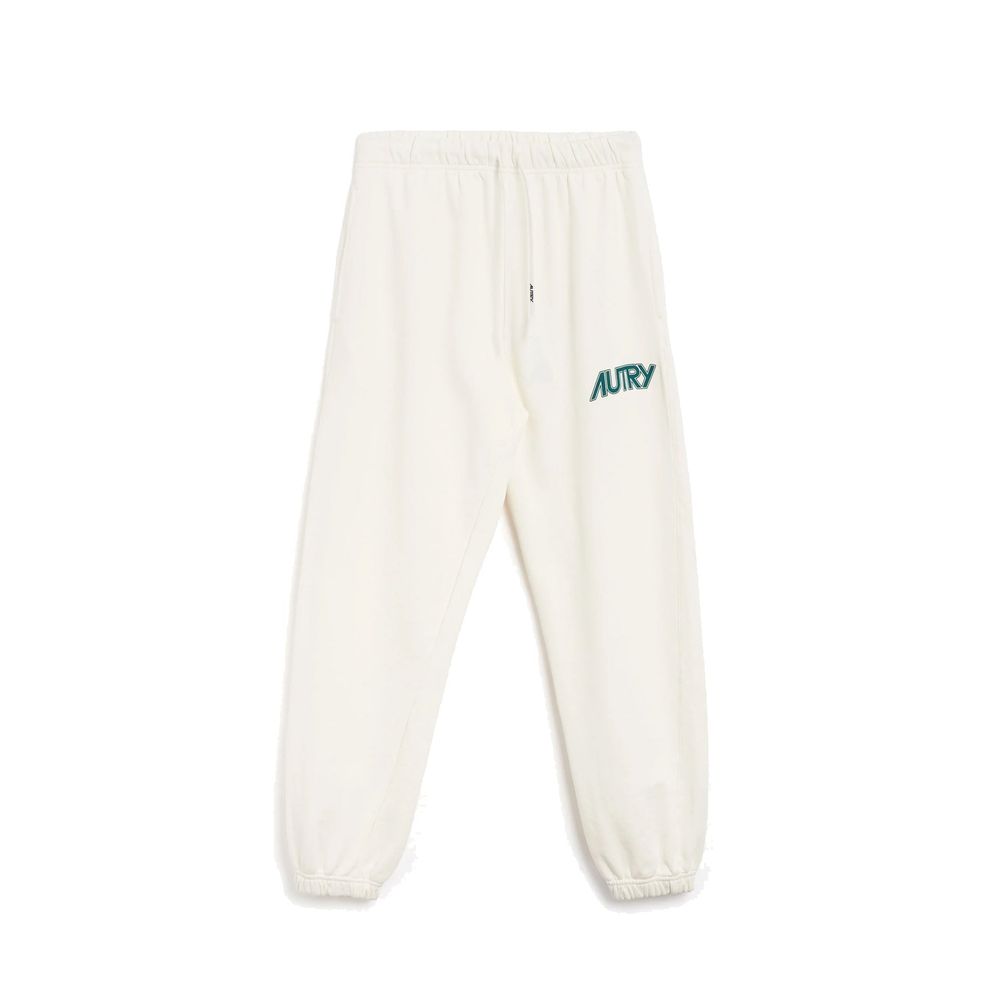 White Cotton Joggers (Workout Pants)