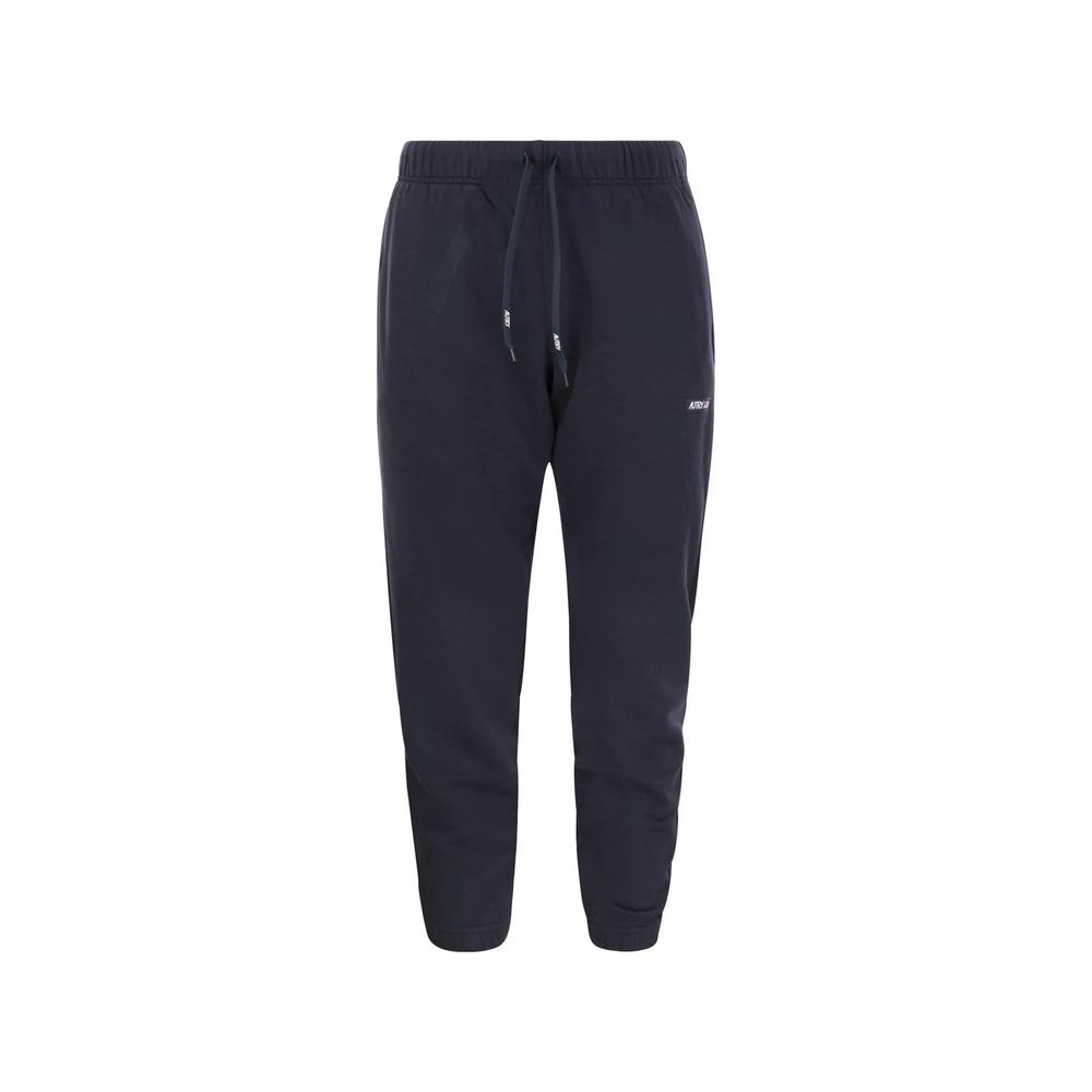 Blue Cotton Joggers (Workout Pants)