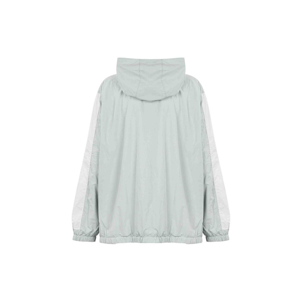 Blue Nylon Shell Jacket
