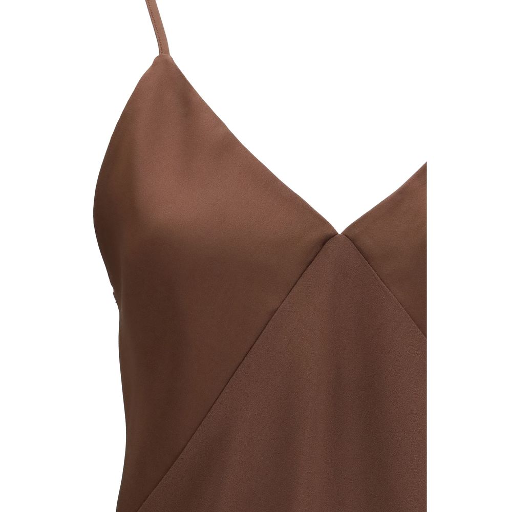 Brown Acetate Top Sleepwear