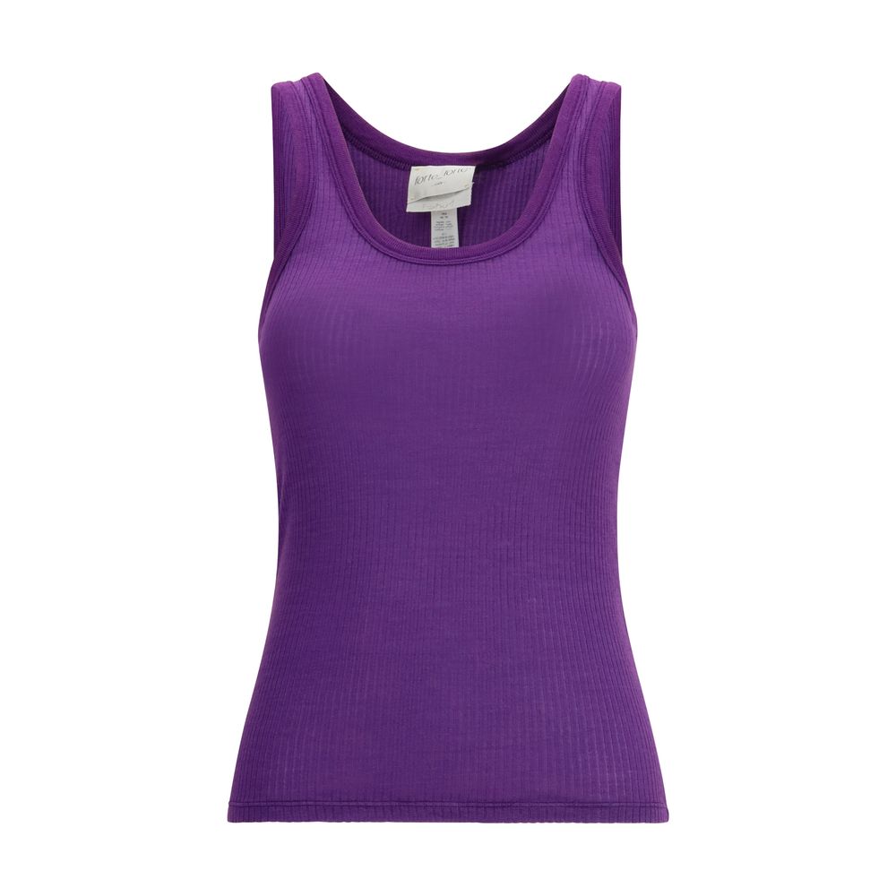 Purple Wool Oves Aries Sleeveles T-Shirt