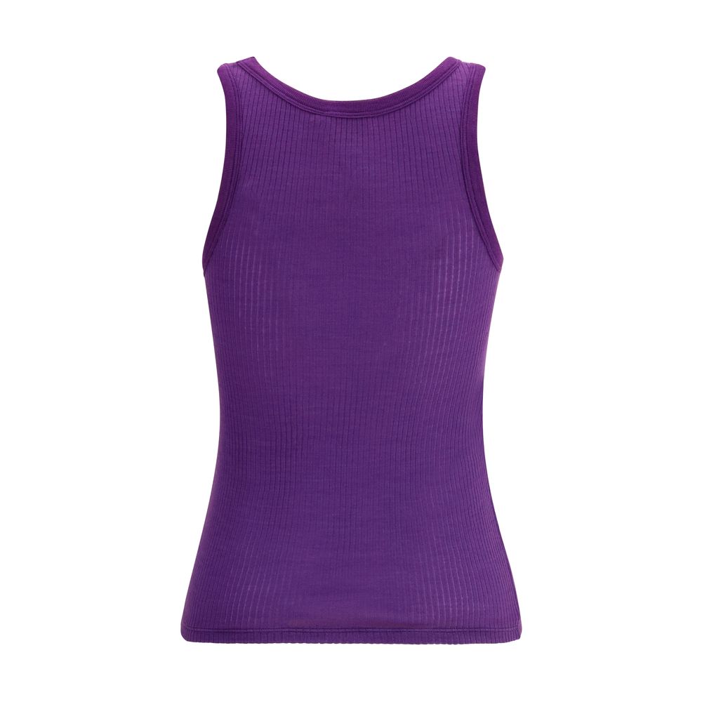 Purple Wool Oves Aries Sleeveles T-Shirt