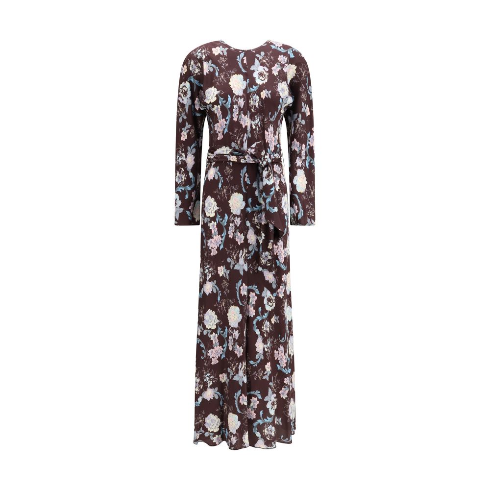 Multicolor Viscose Casual Dress