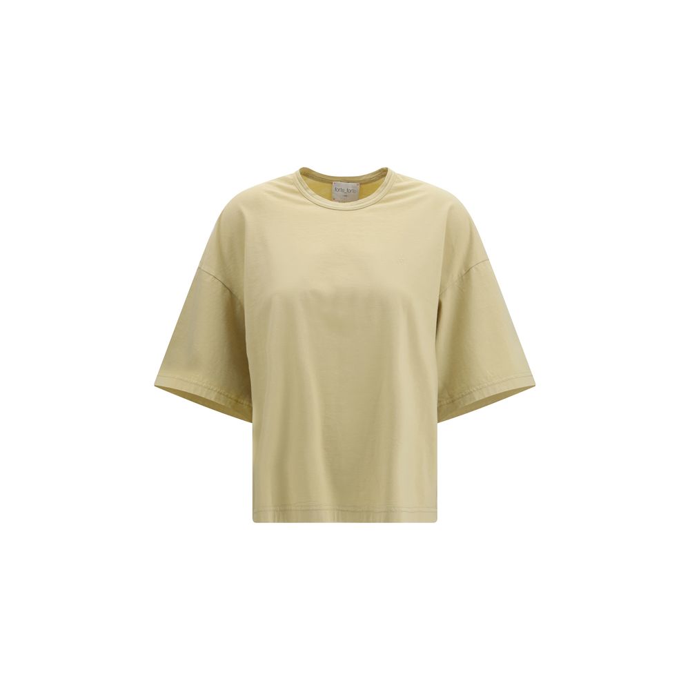 Beige Cotton T-Shirt