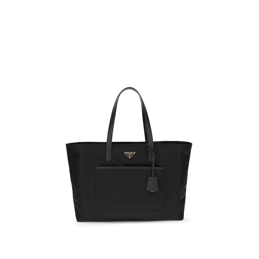 Black Nylon Shoulder Bag