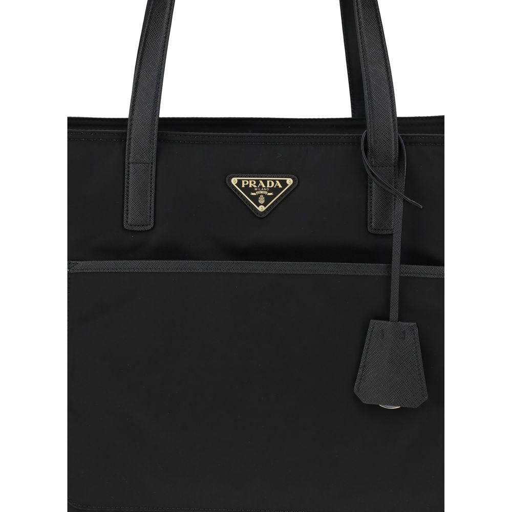 Black Nylon Shoulder Bag