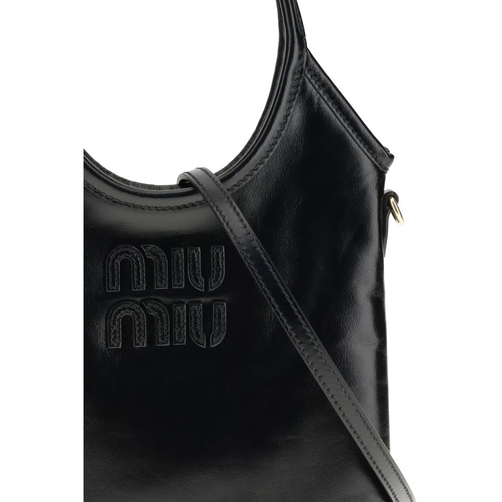 Black Calf Leather Bos Taurus Shoulder Bag
