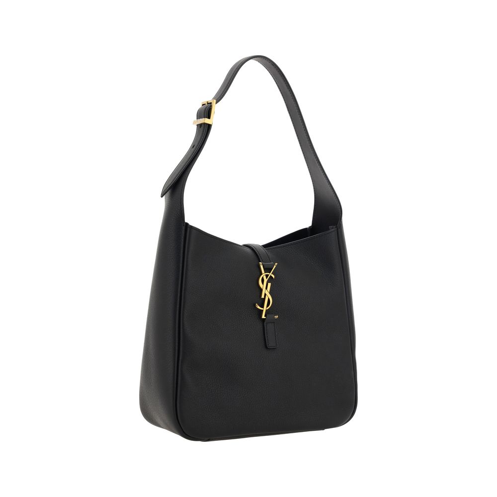 Black Calf Leather Bos Taurus Shoulder Bag