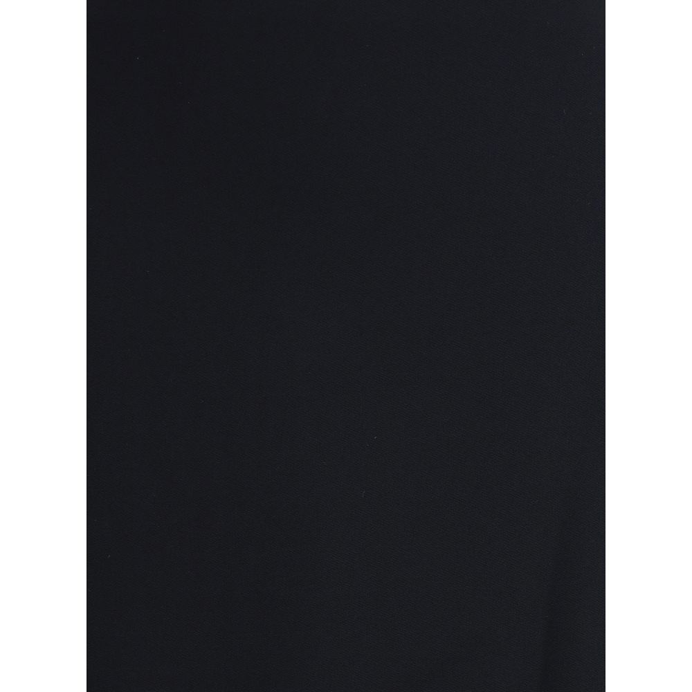 Black Viscose Casual Dress