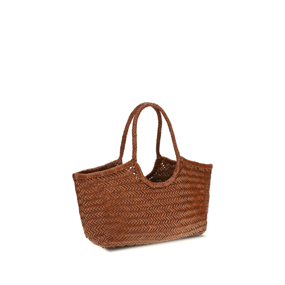 Brown Buffalo Leather Shoulder Bag