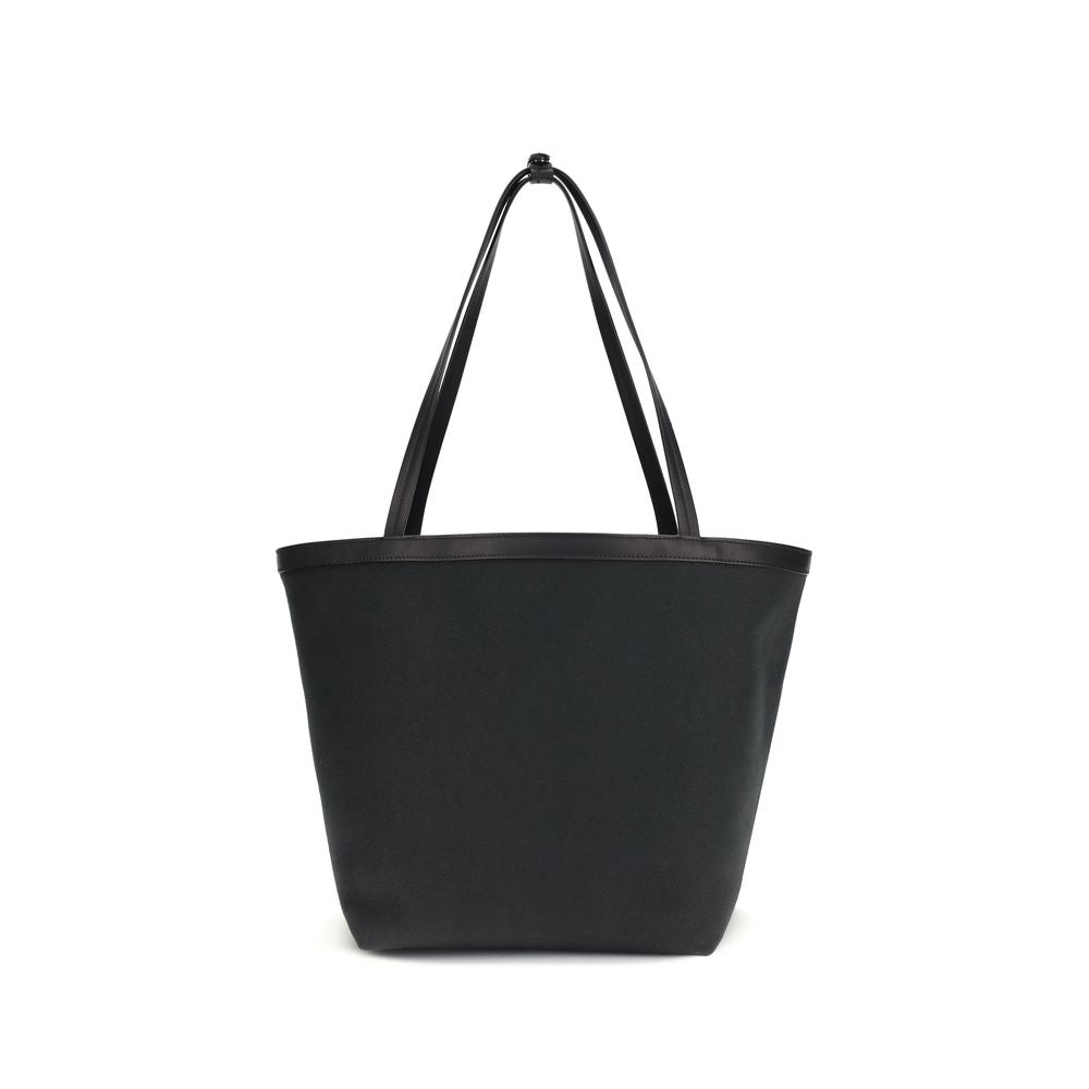 Black Cotton Shoulder Bag
