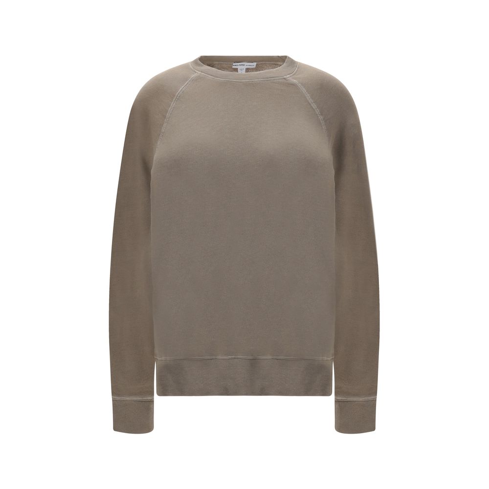 Beige Cotton Sweatshirt