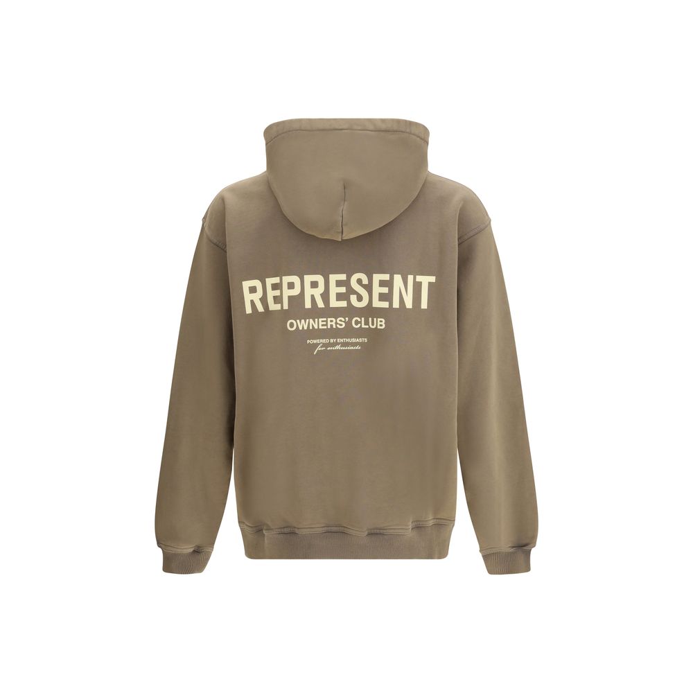 Brown Cotton Sweatshirt