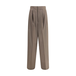 Gray Wool Dress Pants