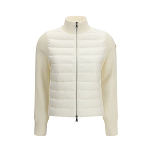 White Polyamide Cardigan