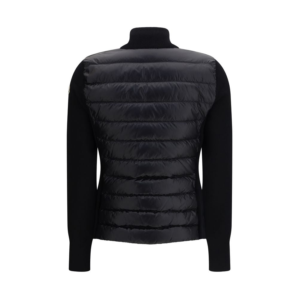 Black Polyamide Cardigan