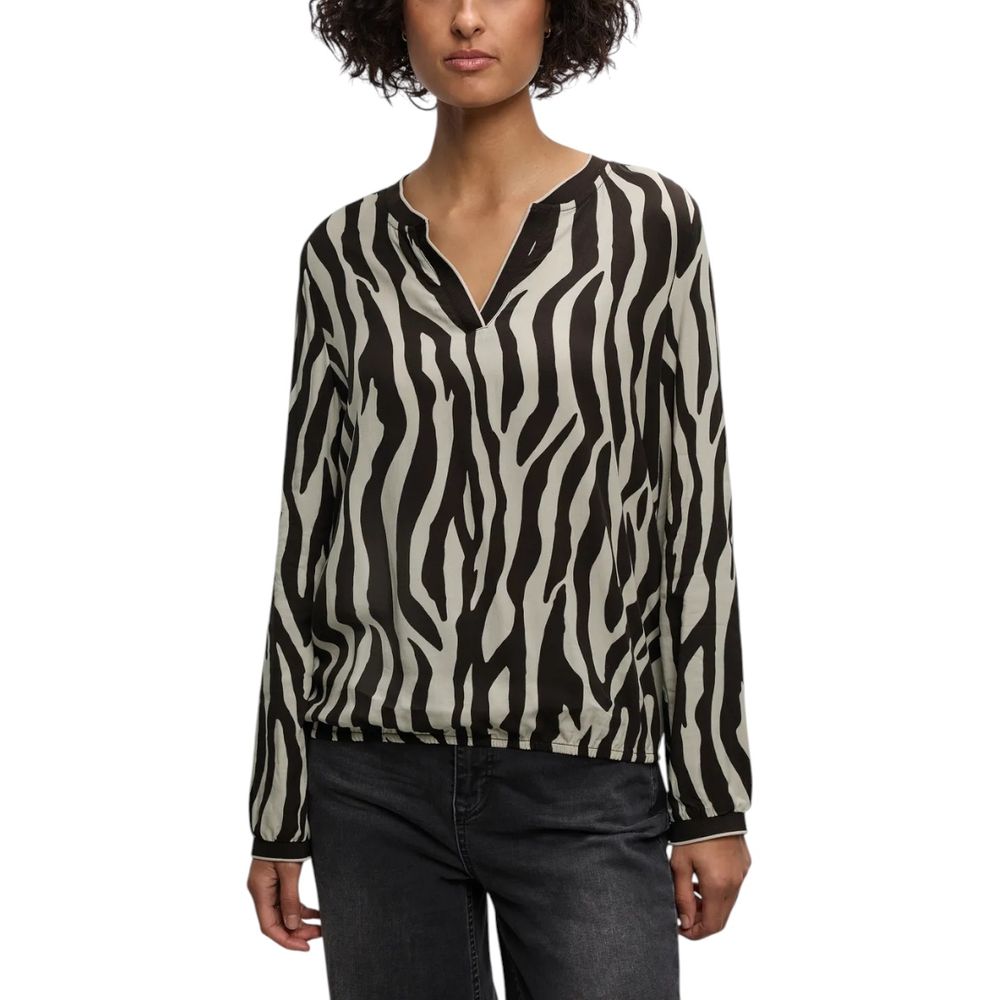 Brown Viscose Blouse