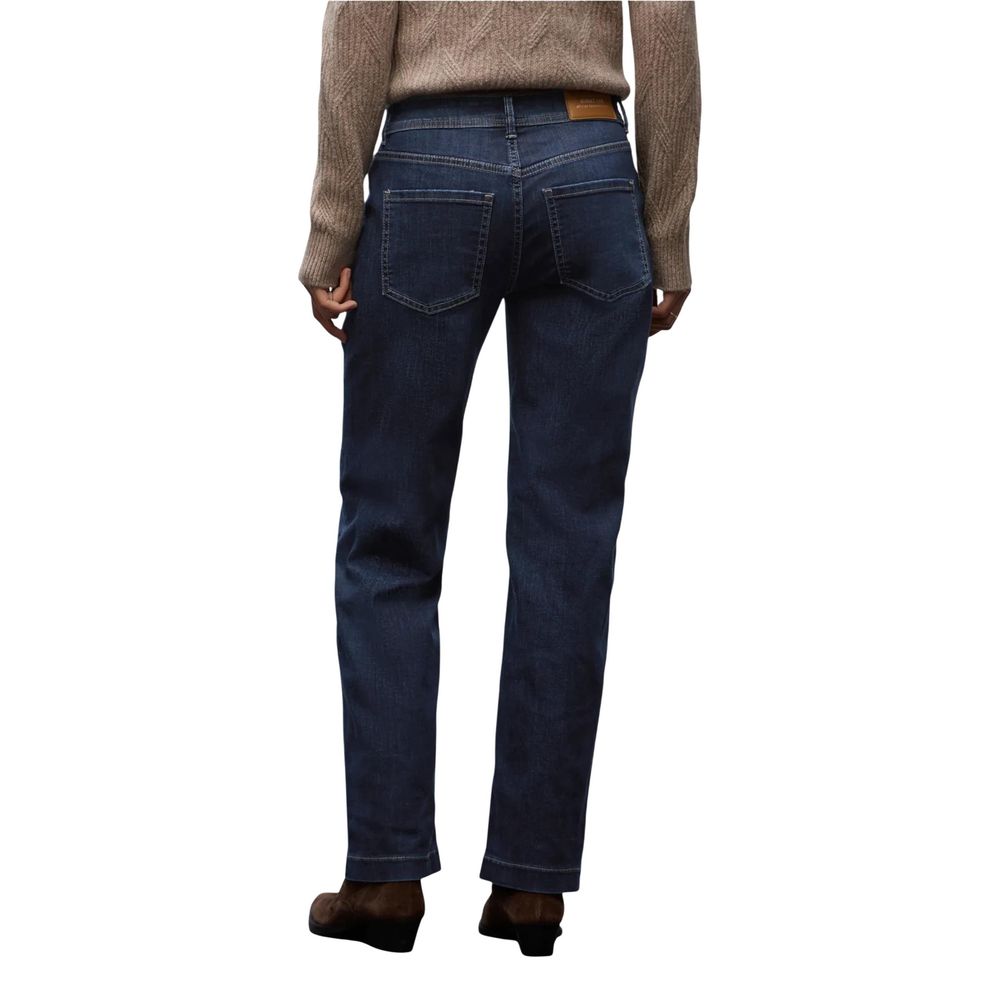 Blue Cotton Mom Jeans