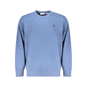 Blue Cotton Men's Sweatshirt