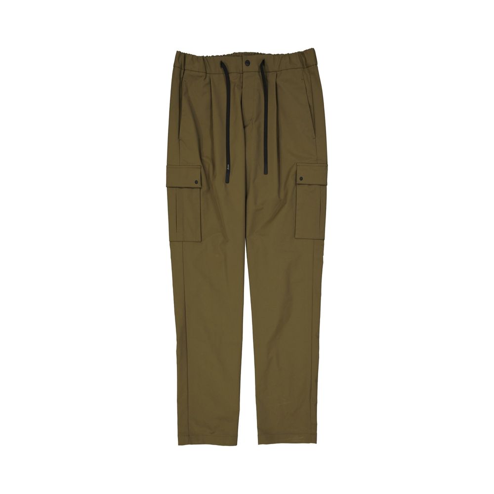 Bicolor Polyester Cargo Pants