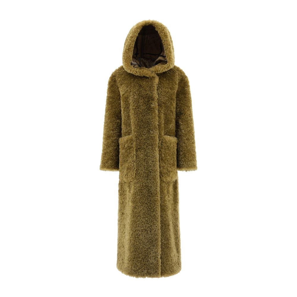 Bicolor Polyester Coat