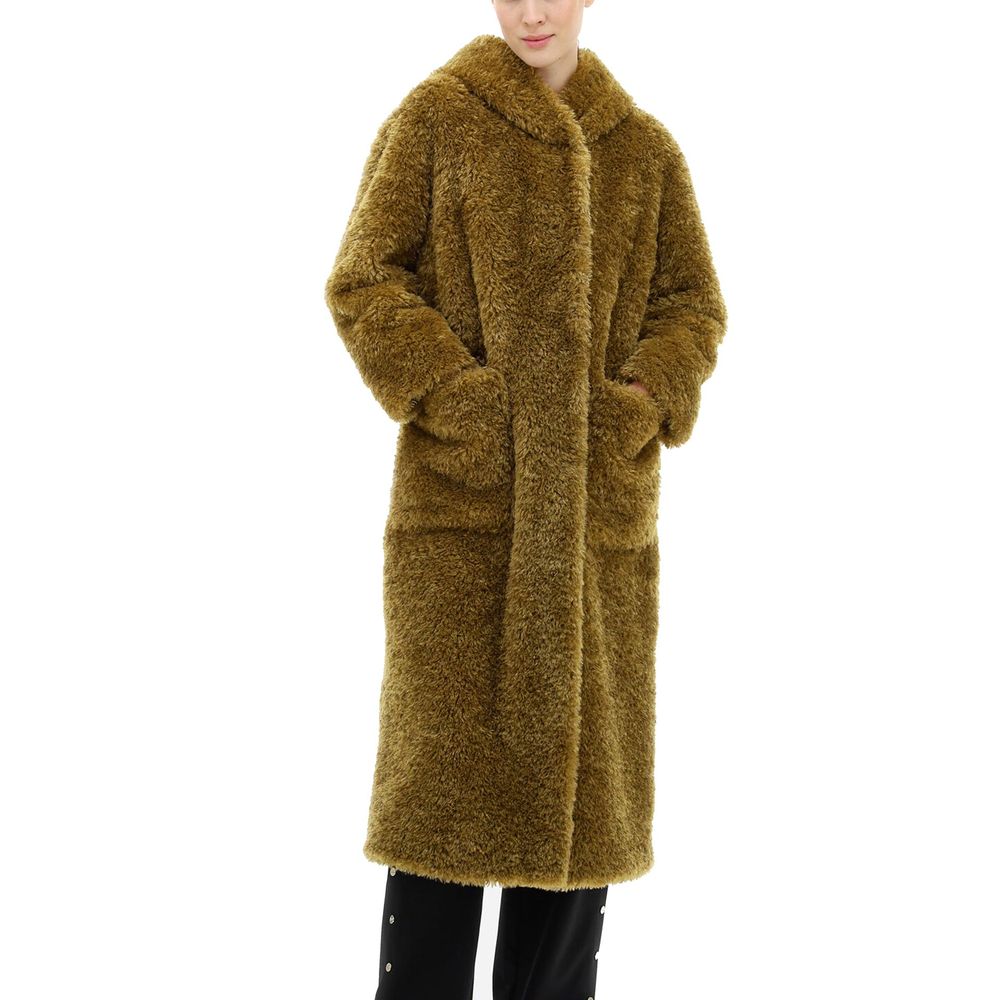 Bicolor Polyester Coat