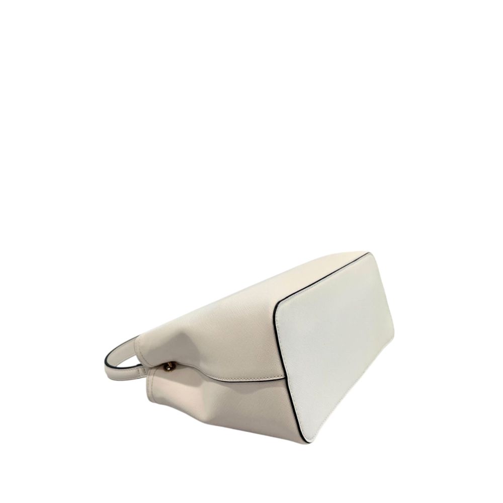White PU Women Handbag